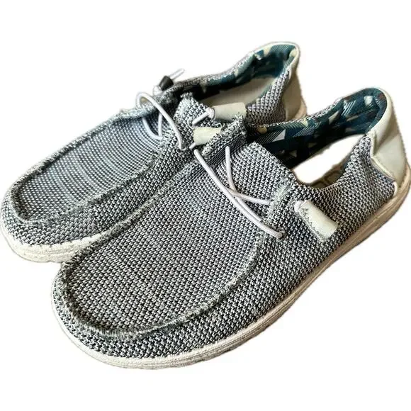 Dude Wendy Wendy Sox Ice Gray Wendy Sox Dark Grey – HEYDUDE Shoes